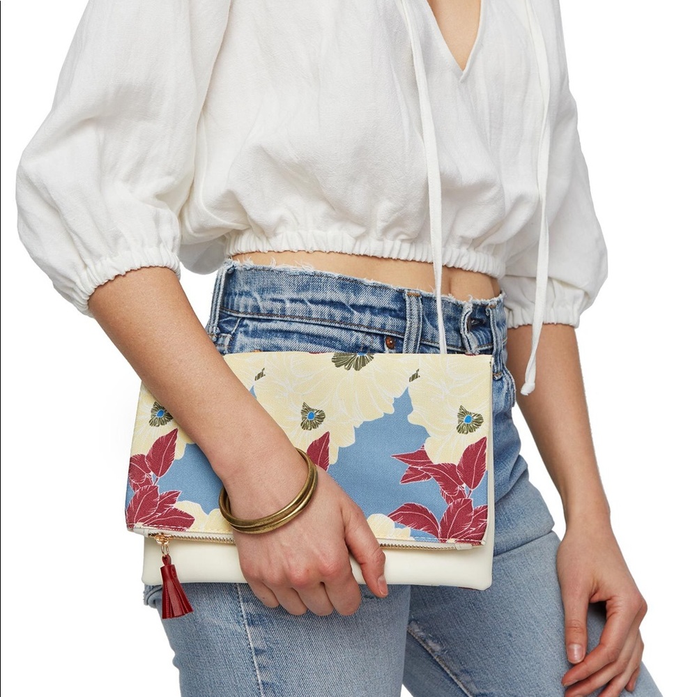 nwt • rachel pally • reversible clutch